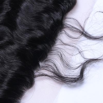 China Silky Straight Wave Overnight Shipping Pre Plucked 10a Virgin Human Hair Thin Transparent Lace Headband 13x4 Cuticle Aligned for sale