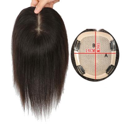 China Wholesale 100% real straight virgin brazilian hair topper fast shipping for women hair hairpieces for sale