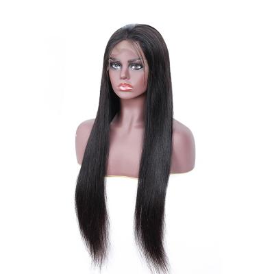 China Directly 2021 Hot Selling Wholesale Free Shipping Cuticle Aligned Unprocessed Brazilian Virgin Human Hair Full Lace Wigs for sale