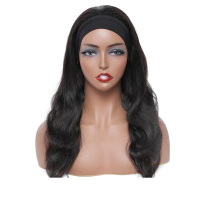 China Free Sample Fashion Straight And Cheap Headband Wigs Body Wave Hair For Black Women for sale