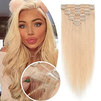 China Wholesale Silky Straight Wave Top Clip In Hair Extension Drop Shipping Cuticle Aligned 12A Virgin Brazilian Hair 100 Remy Hair Extensions for sale