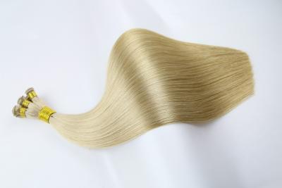 China Silky Straight Wave Raw Double Weft Cuticle Aligned Indian Virgin Hair Extensions Invisible Hidden Handtied Weft Extension for sale