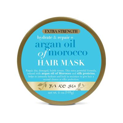 China Hair-repairing Morocco Argan Oil Hair Mask Private Label Hair Care Product Repairing Hair Mask for sale