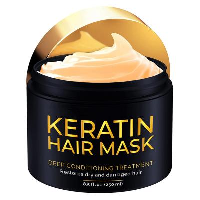 China Professional Nourishing Keratin Hair Mask Treatment For Hair Repair Protein Feeding Mask for sale