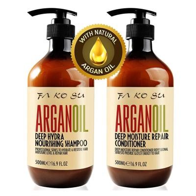 China Moroccan Nourishing Argan Oil Shampoo and Conditioner Set for sale