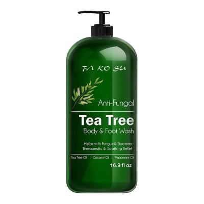 China Tea Tree Regenerative Antifungal Body Wash and Foot Wash for sale