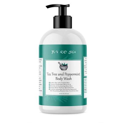 China Refreshing Tea Tree and Peppermint Foot and Body Wash for sale