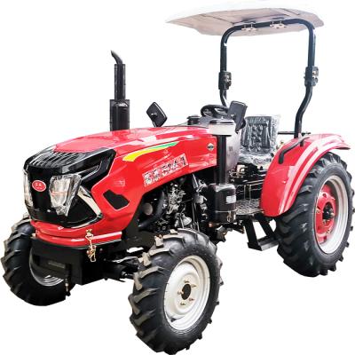 China New Design Farmland Factory Price Farm Tractor 50HP Mini Tractors 4x4 for sale