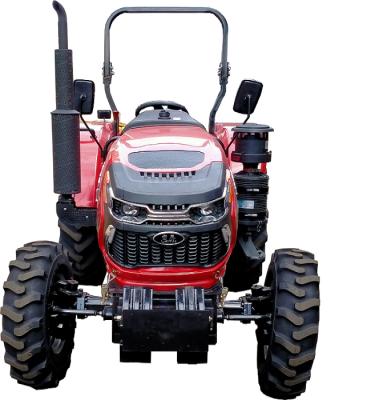 China Farmland 60hp 4 wheel farm tractor price for sale