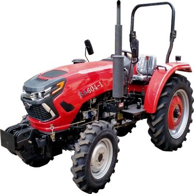 China Farmland Wheel 4*4 604 Farm Tractor 4x4 60hp Agricultural Tractors for sale