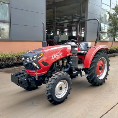 China Chinese Powerful Farmland Good Quality 60hp Farm Tractor for sale