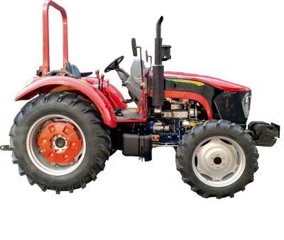 China Factory High Quality Low Price 90hp 4wd Wheeled Agricultural Farm Tractors With Various Of Implements for sale