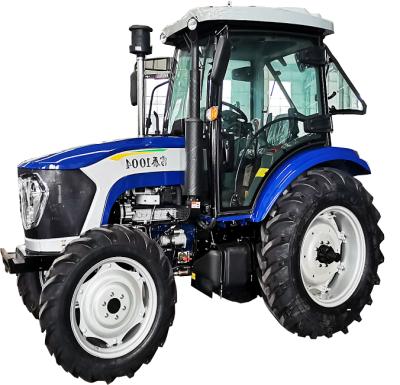 China Farm Garden Lawn 100hp Flat Floor Tractor Tractors For Agriculture Equipments for sale