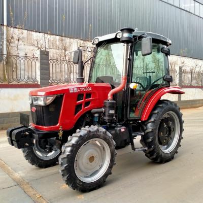 China Factory Beautiful Appearance Hood 90hp 4wd Agriculture Steel Wheel Tractors for sale