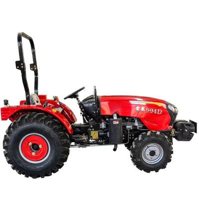 China Greenhouse Tractor 50hp Four Wheel Drive Small Farm Tractor Or Farm Greenhouse for sale