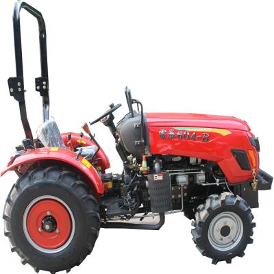 China Factory Chinese 60HP 4X4 Small Size Farm Tractor Mini Farm Tractor for sale