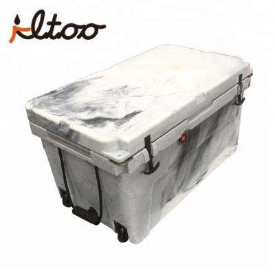 China Easy Carry Fish Transport 70qt Dry Ice Hard Cooler Lure Box for sale