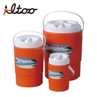 China Food Grade Small Mini Injection Plastic Ice Bucket Cooler Box for sale