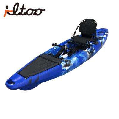 China Fishing Kayak Racing Pro Kayak Fishing Boats Dace Angler Series Kayak Foot Pedals for sale