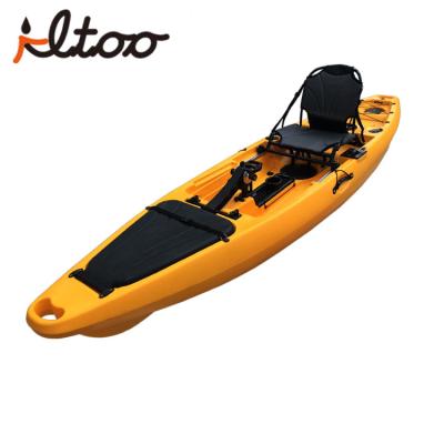 China Fishing kayak racing kayak quality fantastic china 1 person fishing pedal drive kayak for sale