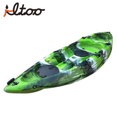 China 2.8m Small Water Sports Or Fishing Sit On Top Cheap Fishing Kayak With 5 Rod Holders for sale