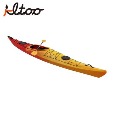 China Wholesale Water Activity New Design Single Seat LLDPE China Sea Kayak for sale