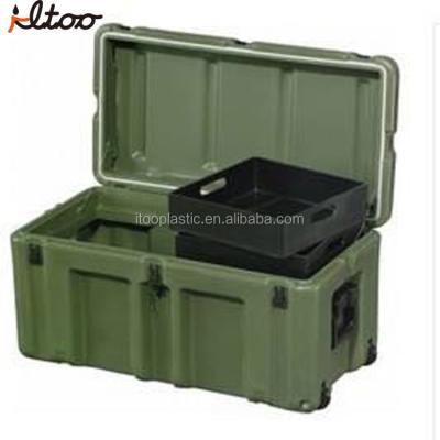 China Wholesale Waterproof Dustproof Shockproof Plastic Case Tool Box Transport Cargo Case for sale