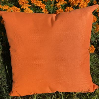 China Anti-Static Custom Garden Bench Outdoor Sofa Cushion Cover Patio Waterproof Pillow Covers for sale