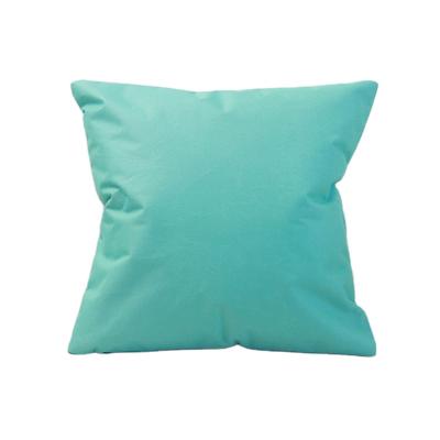 China Anti-Static Waterproof Outdoor Home Decoration Pillow Cover Simple Solid Garden Throw Patio Cushion Covers for sale