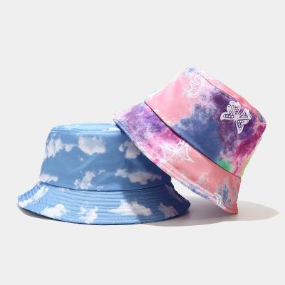 China Sun Shade Custom Fisherman Cap, OEM Logo Unisex High Quality Plain Sun Bucket Hat Wholesale Reversible Shade Print Reversible Bulk Hat for sale