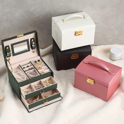 China Jewelry Package Wholesale Customized Custom Pink Black Box Jewelry Packaging For Jewelry for sale