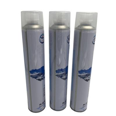 China Metal Packaging Good Quality 500 Can 100 600ml Lacquer Freshener Aerosol Oxygen Air Gas Cans Wholesale 65mm for sale