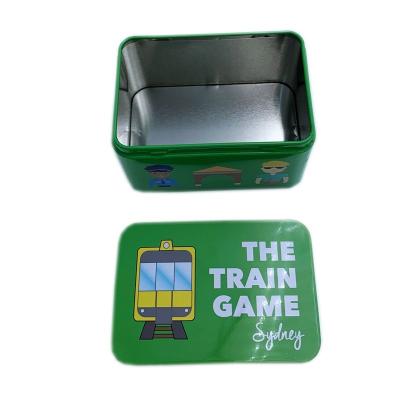 China Gift & Craft Ready To Ship Hot Sale Tin Box Rectangle Packaging For Tin Can for sale