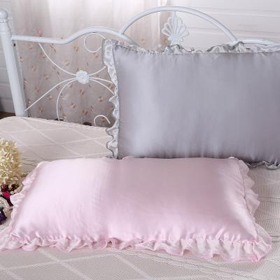 China Latest Wholesale 100% Silk Cute Pink Customized High Quality Disposable Mulberry Satin Pillow Case for sale