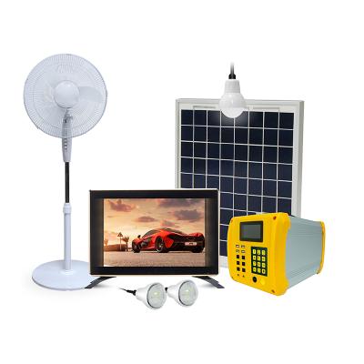 China New Home Pay 2020 As You Go Solar Power Energy System TV Run And Fan for sale