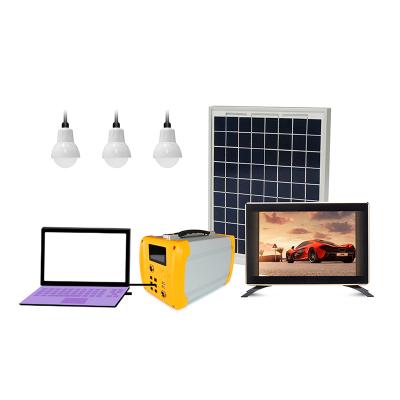 China 50W Circuit Off-Grid Lighting Systems Portable Solar Powered Generator Power TV Fan Laptop System Charging Kit Overcurrent and Overvoltage Protection for Home for sale