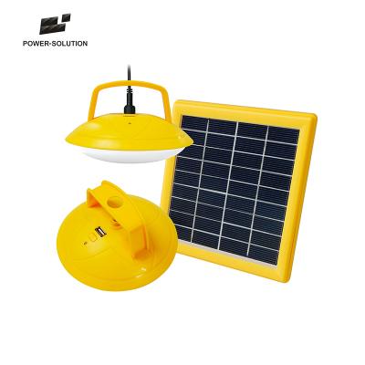 China PS-K017 home convenient solar lamp system with hpme light for two rooms for sale