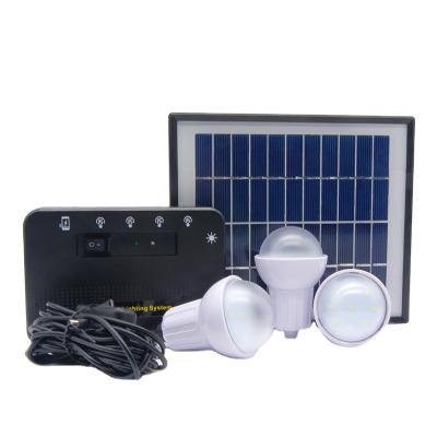 China Home Solar Power Mini Phone Charger Solar Energy Led Light System Solar Power System Home Lighting Kits for sale