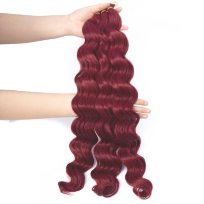 China African Hair Synthetic Crochet Hair Hot Selling Synthetic Braiding Hair Bundle for sale