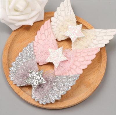 China 200510 Cute Cheap Kids Gift Christmas Hair Accessories Butterfly Patterns Hair Accessories For Baby Kids Girls for sale