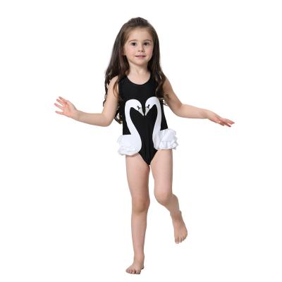 China WJF44 Child Anti-UV Children Modeling Lovely Little Girls Swimwear Private Label Kids Baby Swimwear for sale