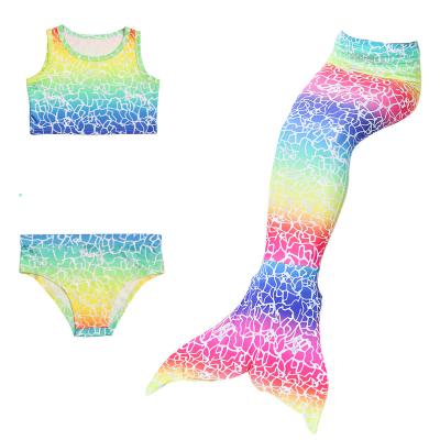 China JP85 China Anti-UV Factory Wholesale Kids Swim Wear Maiden Mermaid Swimsuit Models Girls Bikini Beach Wear for sale