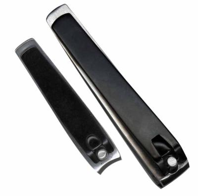 China Black Finger Nail Cutters Toe And Finger Nail Clipper for sale