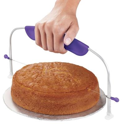 China Sustainable Convenient Adjustable Stainless Steel Cake Cutter for sale