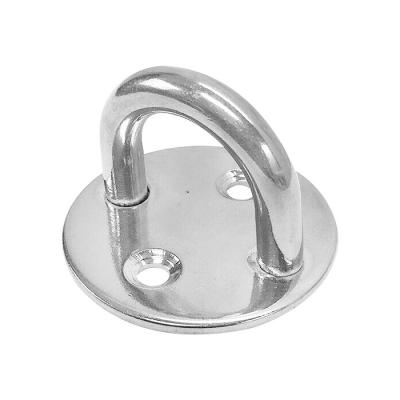 China Round Stainless Steel Marine Ringing Hardware Stainless Steel Pad Eye Dish For Sale for sale