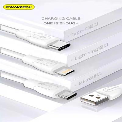 China 3in1/Mini/Direct Charging/Portable PAVAREAL DC100 One Three Wire Drag Fast Charging Data Cable for sale