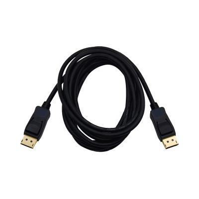 China Video Display DP M 1.2V 1.2V 4K Date Transmission Gold Plating Left DP Connector Audio Cable for sale