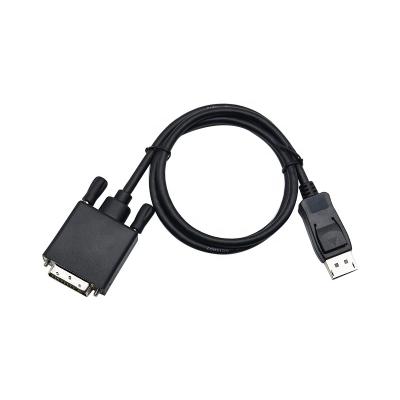 China Camera Display Port 3ft 6ft 10ft to DVI Cable Male to Male DP to DVI Connection Adapter 1080P for HDTV PC Projector for sale