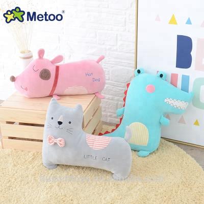 China Soft Plush Imitation Toy Crocodile Pillow Stuffed Animal Home Decoration Blue Comfortable Cushion for sale