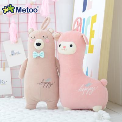 China Custom Comfortable Imitation Alpaca Stuffed Bel Soft Alpaca Soft Pillow For Kids for sale